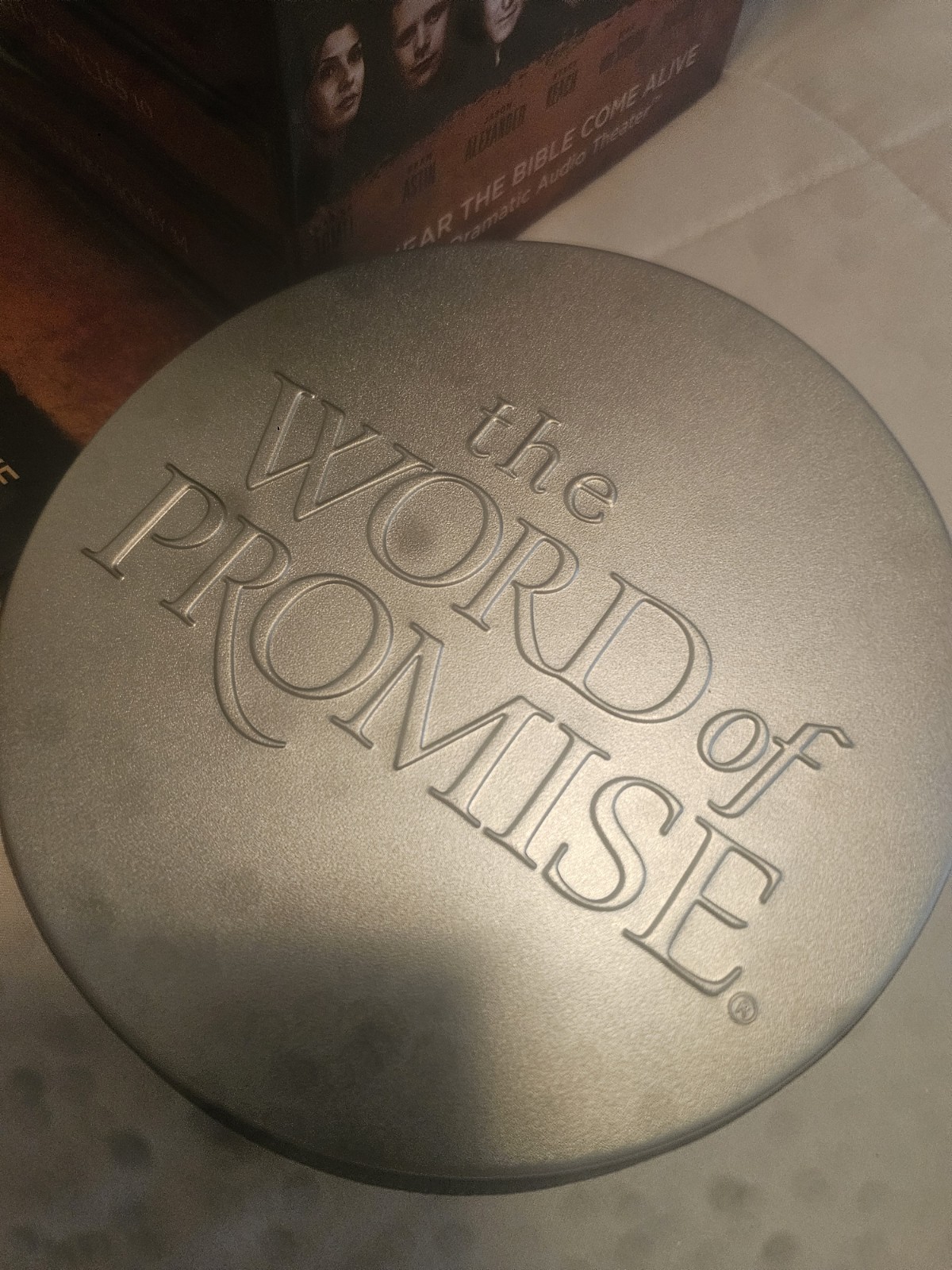 The Word of Promise Audio Bible NKJV Large Box Set 79 CD Set Thomas Nelson