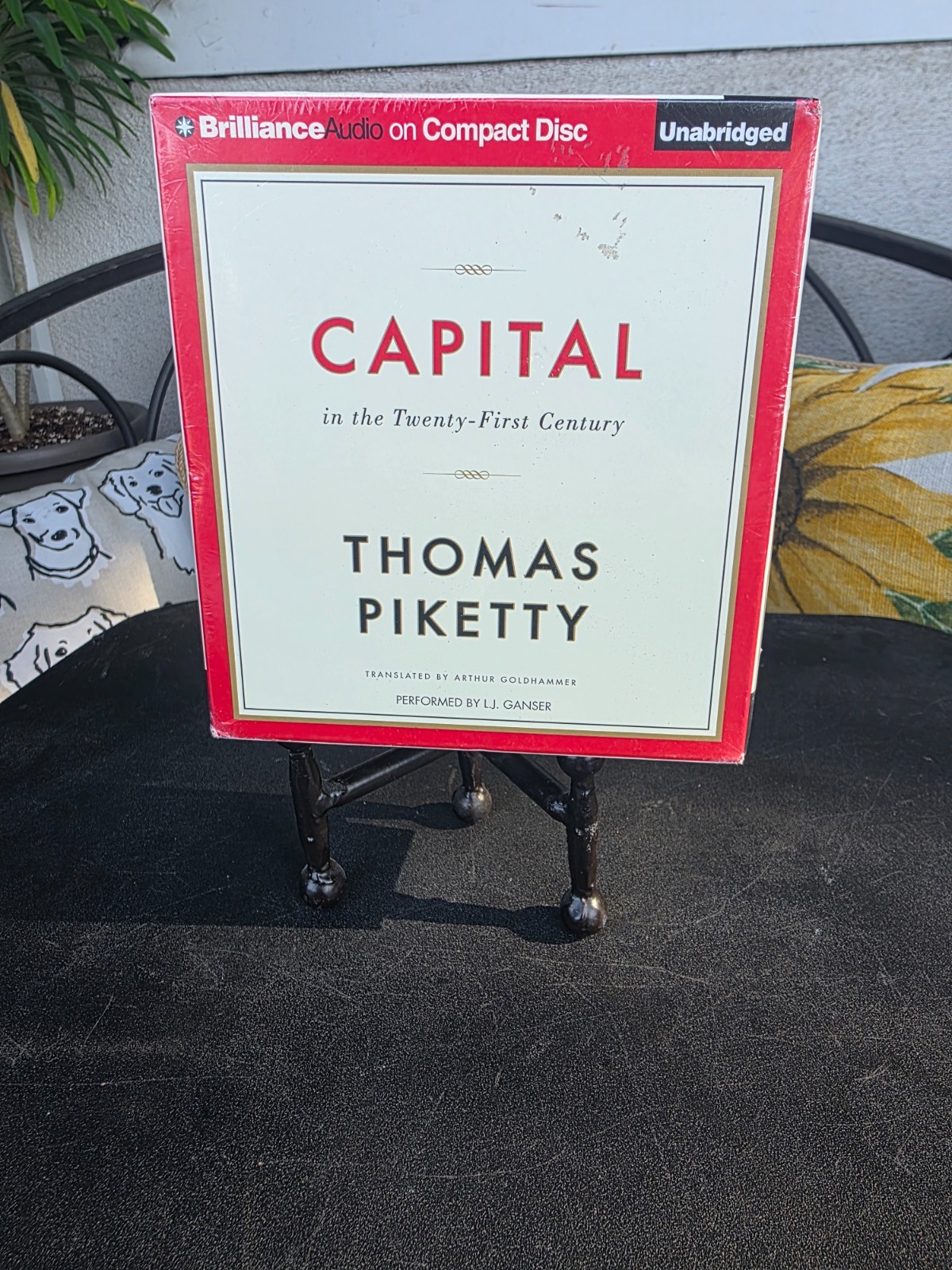 NEW Capital in the 21st Century Thomas Piketty Unabridged Audiobook CD Sealed