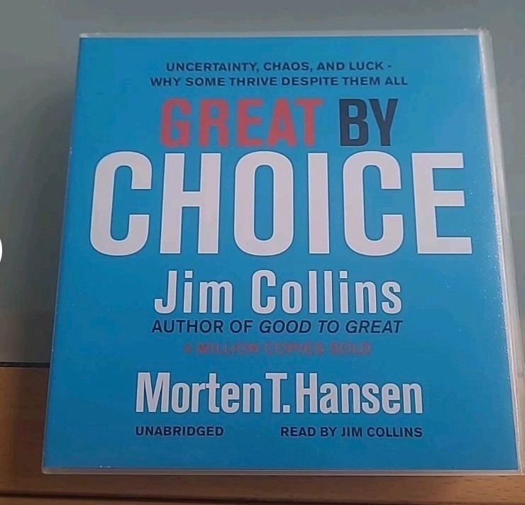 Great by Choice by Jim Collin’s et al Audiobook cd Free US ship