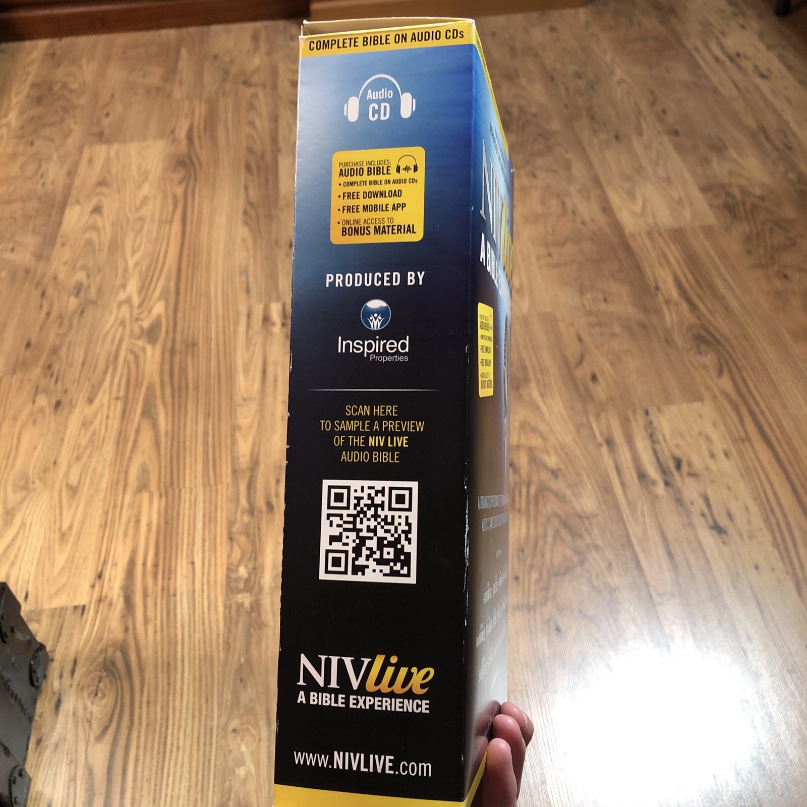 NIV Live — A Bible Experience Complete Audio Book 79 CDs+1 DVD In Case!
