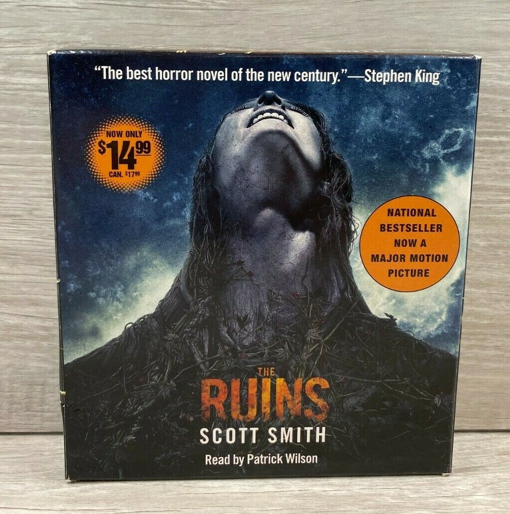 The Ruins 5 CD Audiobook 2008 Scott Smith Horror/Terror Narrator Patrick Wilson