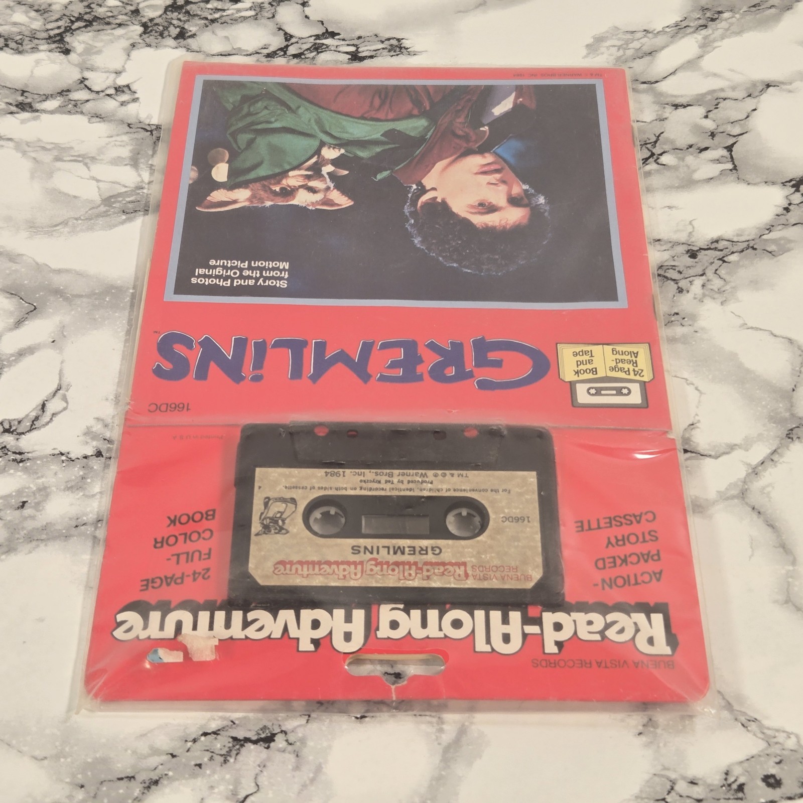NEW — Gremlins — Read-Along Adventure (Story Cassette Tape & 24-Page Book)