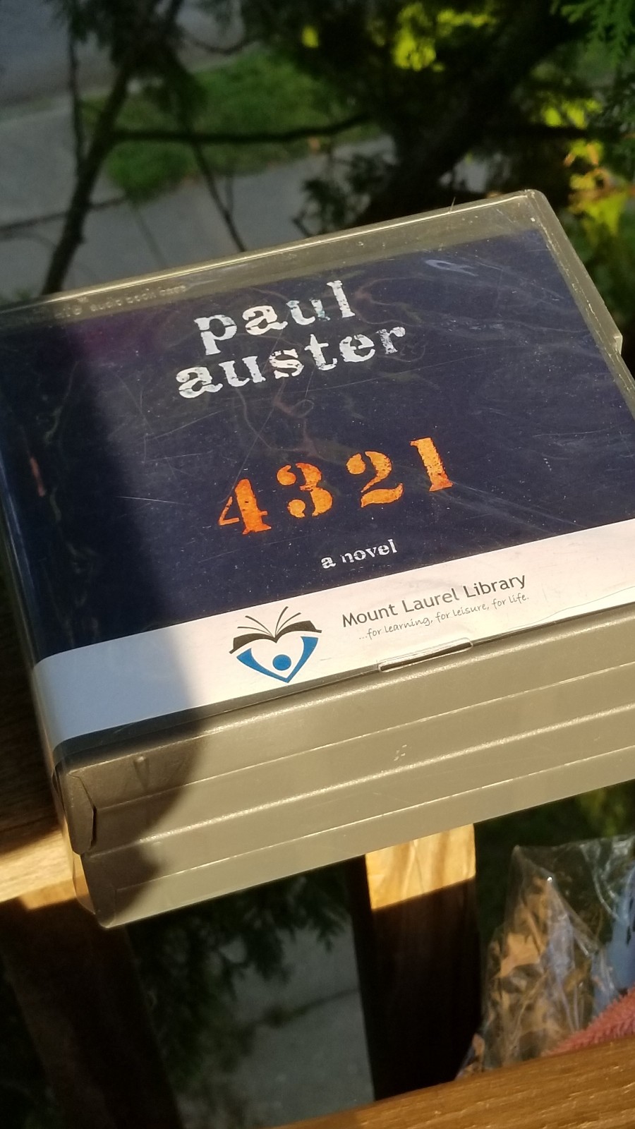 2 AUDIO BOOKS PAUL AUSTER