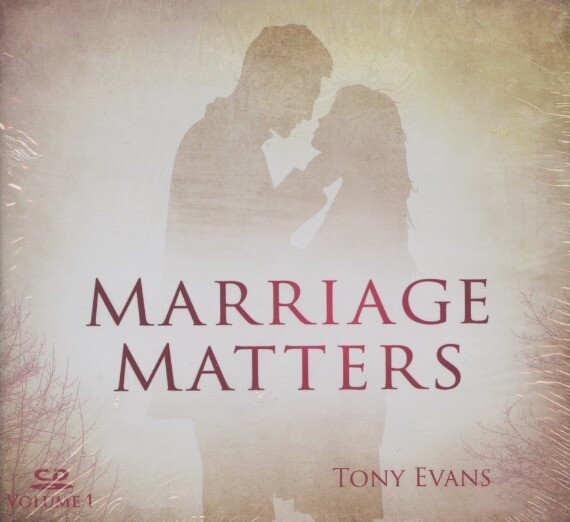 Marriage Matters Volume 1 AUDIO BOOK CD help biblical wisdom! Tony Evans SEALED