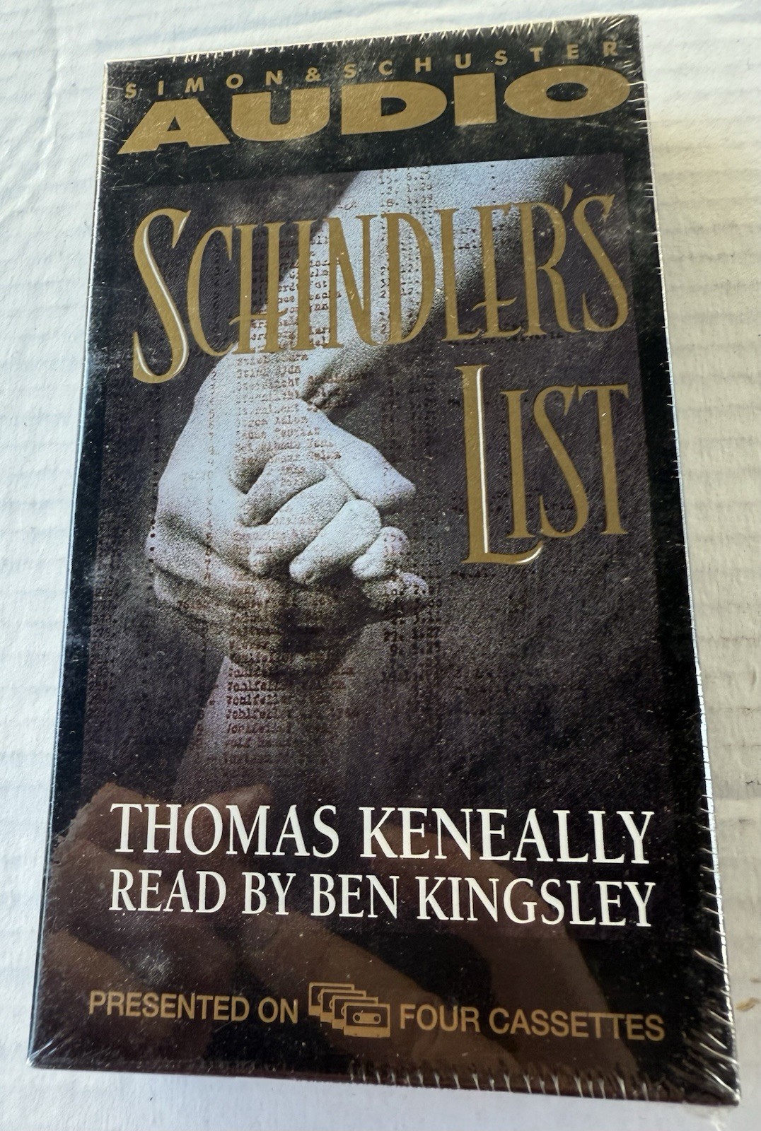 Schindler’s List Thomas Keneally 1993 Audio Cassette Book On Tape New Sealed