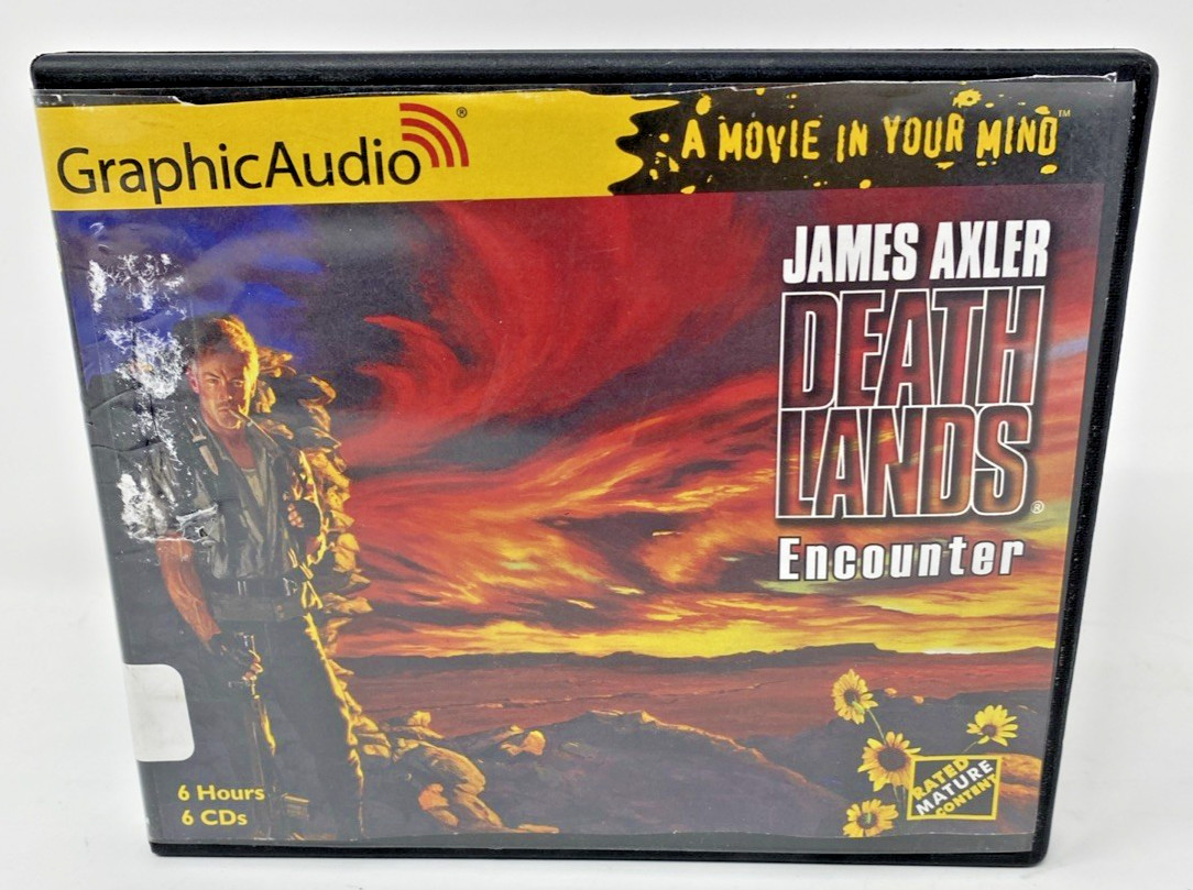 James Axler Death Lands Encounter Audio Books 6 CDs NO SCRATCHES