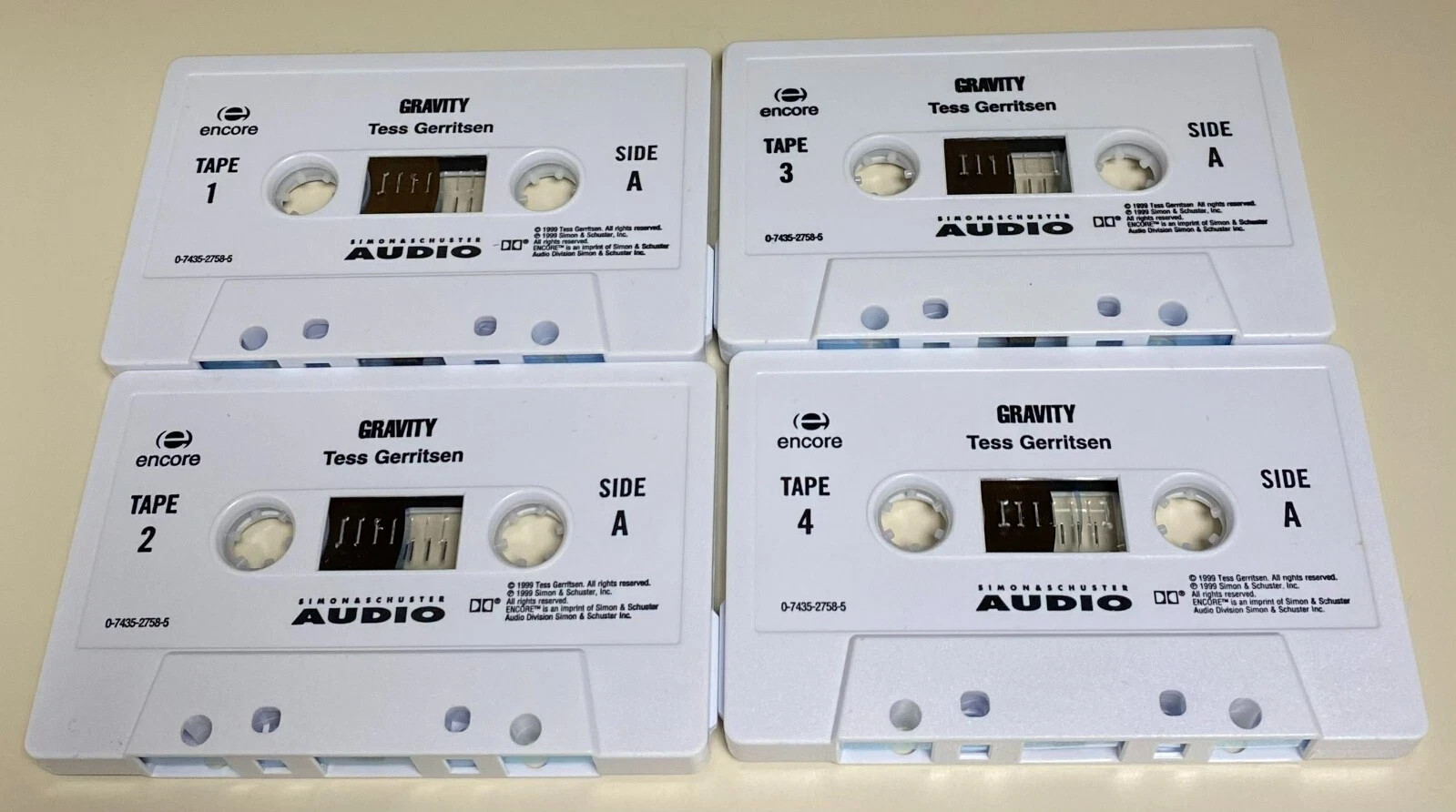 Gravity by Tess Gerritsen Audiobook Cassettes Abridged