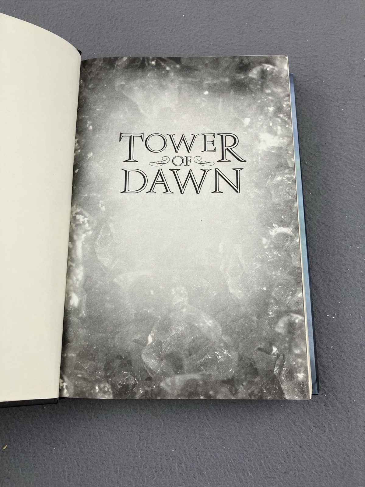 Tower of Dawn A Throne of Glass Novel by Sarah J. Maas HCDJ 1st Print First 2017