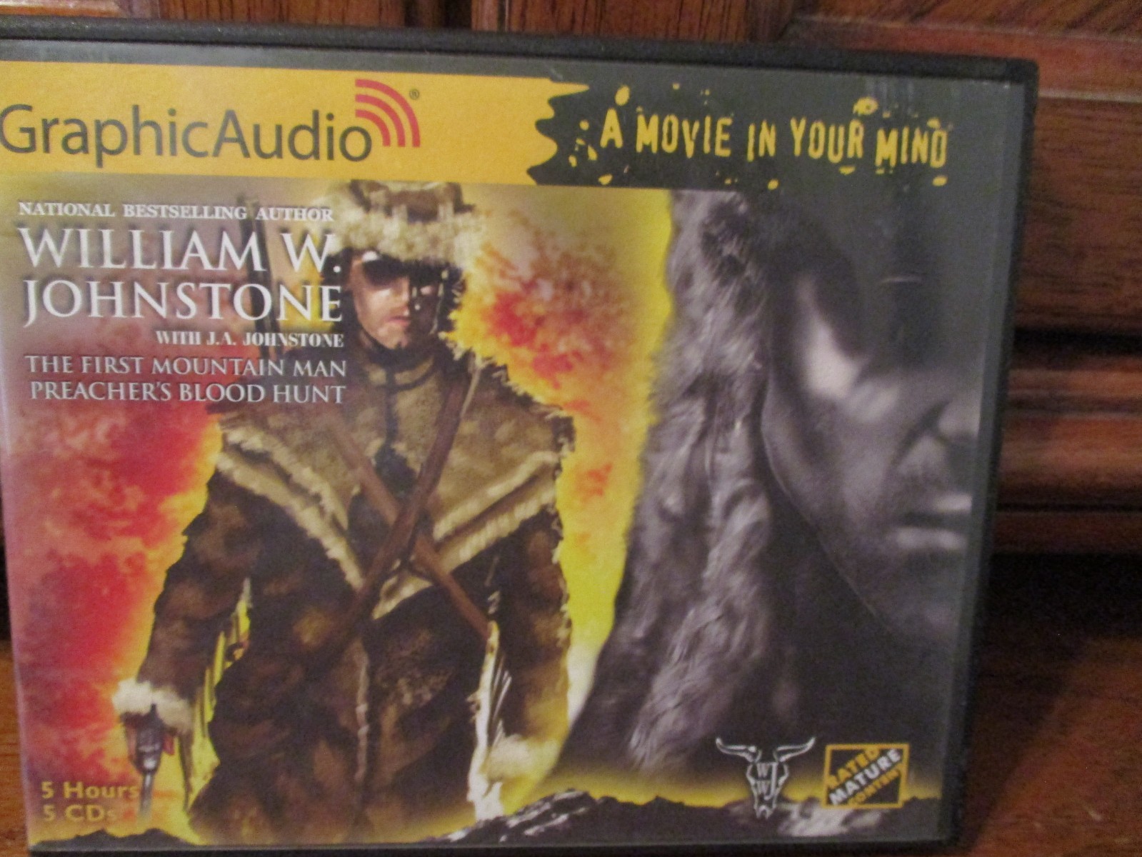 William W. Johnstone «The first Mountain man / Preacher’s Blood Hunt» CD’s Audi