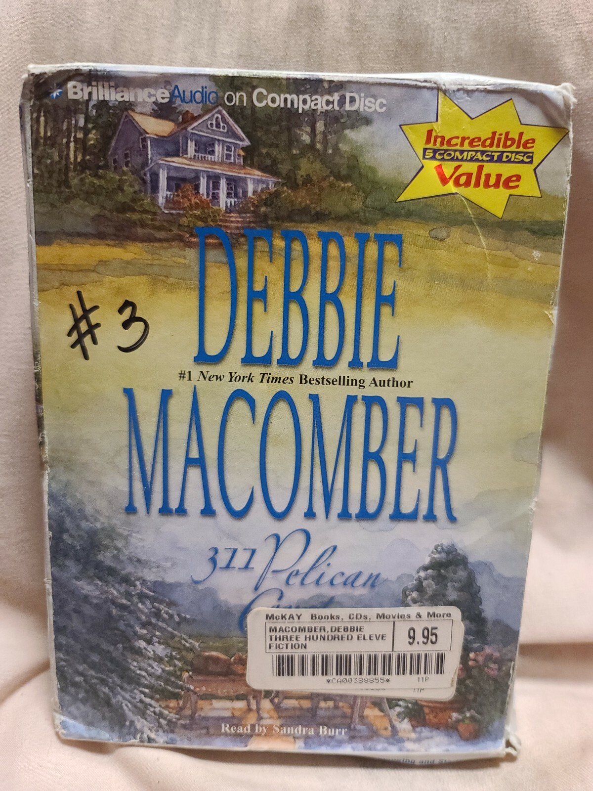 Shelf162F Audiobook~311 pelican court- Debbie macomber- 5 compact disc