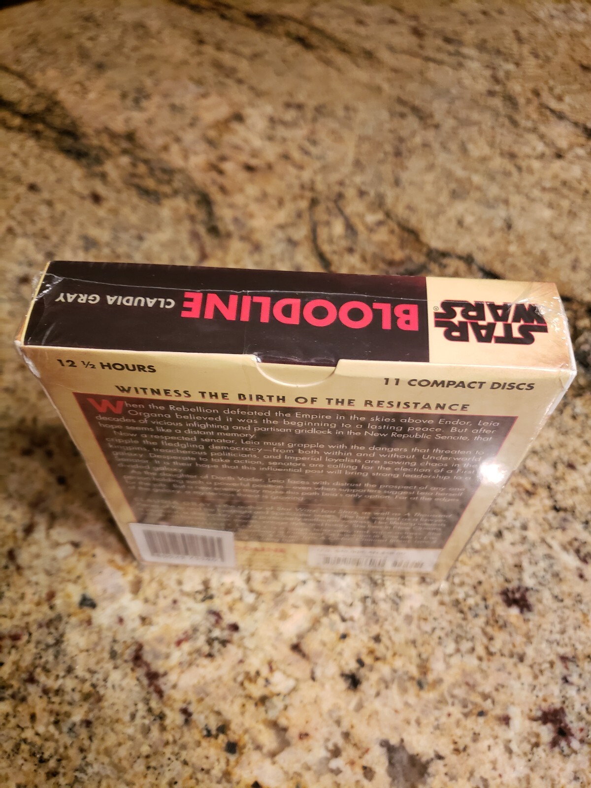 Star Wars Bloodline by Claudia Gray 11 Compact Discs — Random House Audio — New