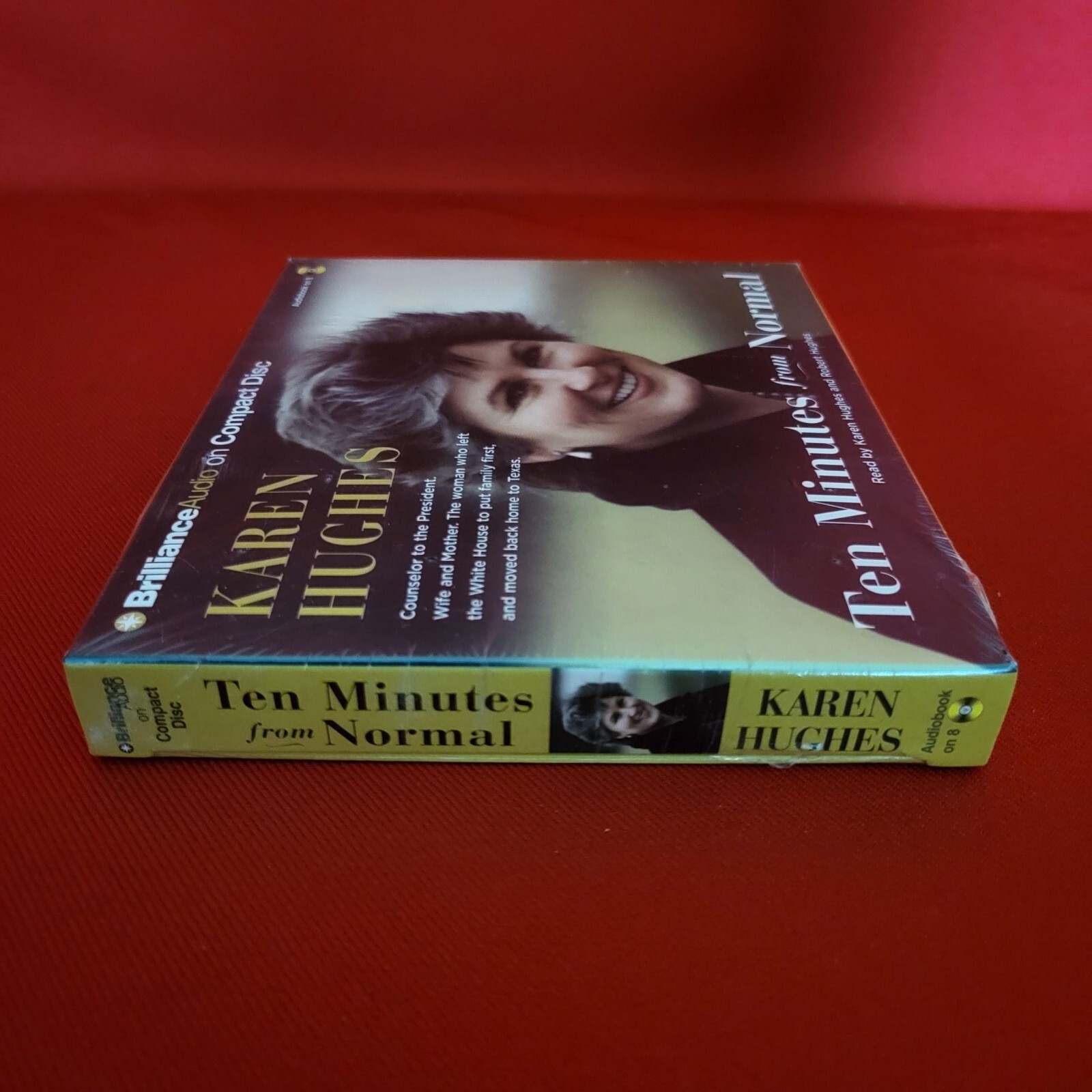 Audiobook Karen Hughes Ten Minutes from Normal 8 CDs Sealed