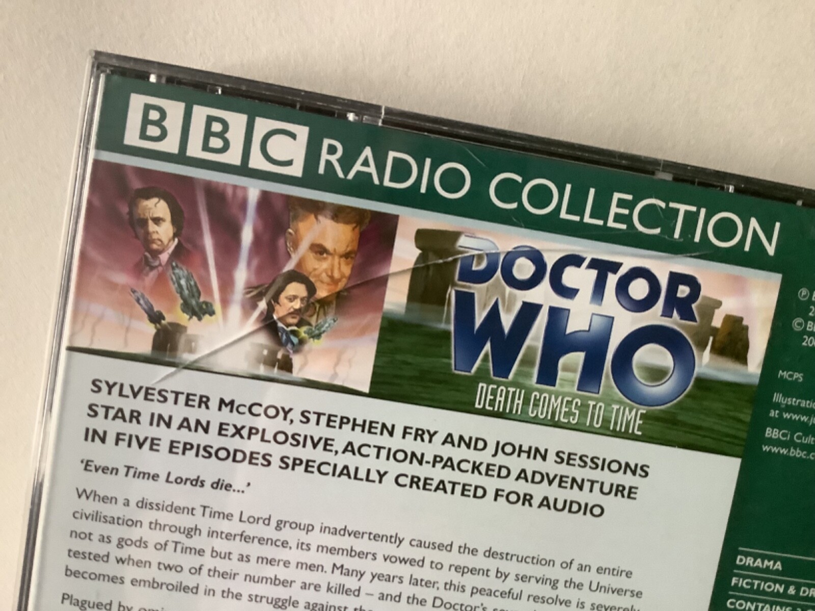 Doctor Who: Death Comes to Time (3 x CD Audio Soundtrack 2002)