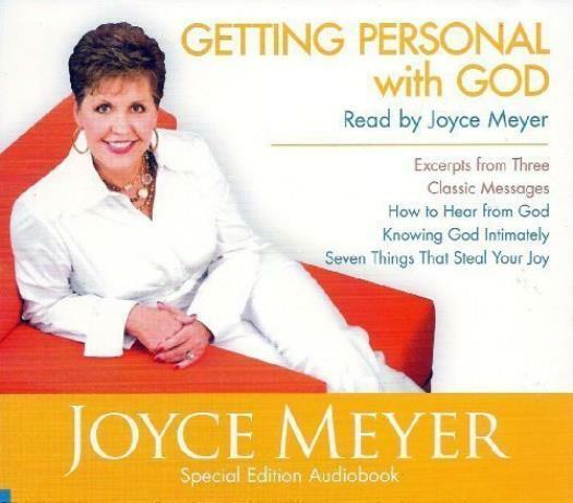 Getting Personal With God AUDIO BOOK CDs 3 Joyce Meyer excerpts from messages!