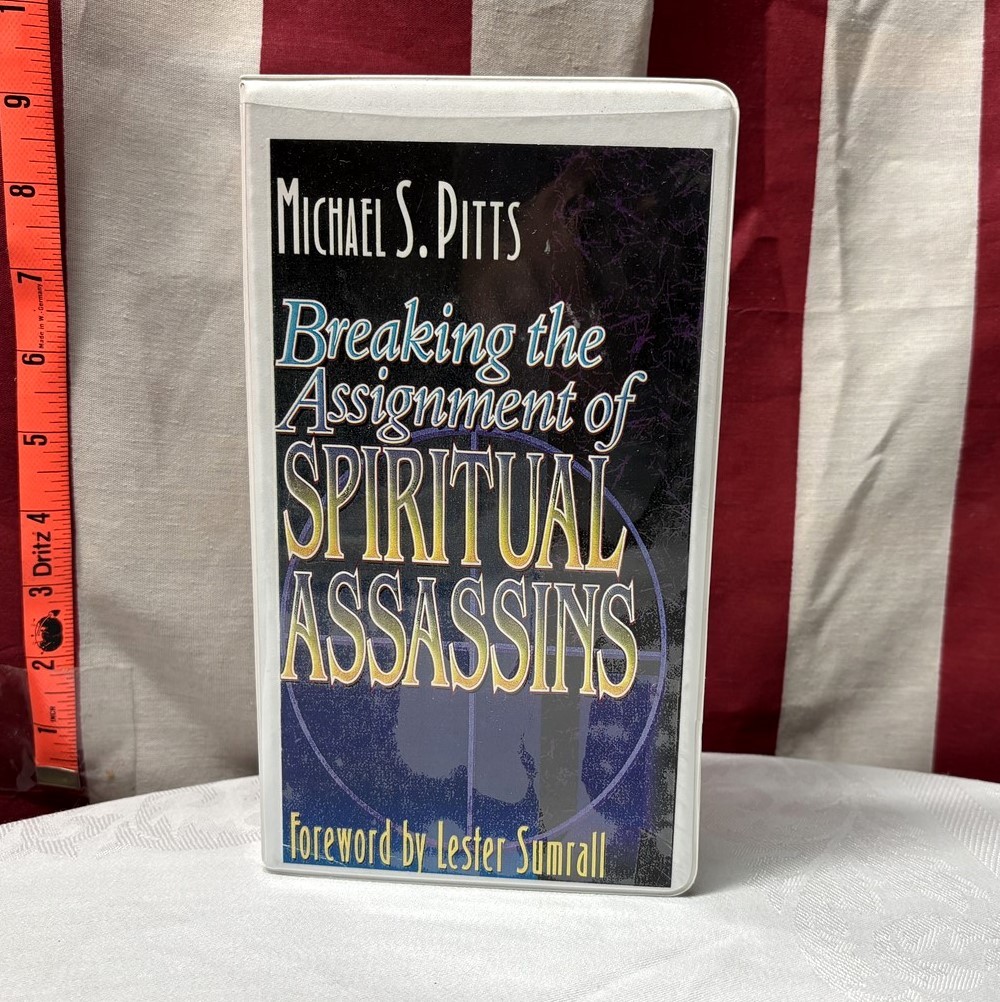 SPIRITUAL ASSASSINS Michael Pitts audio cassette tape set Cornerstone Church 94