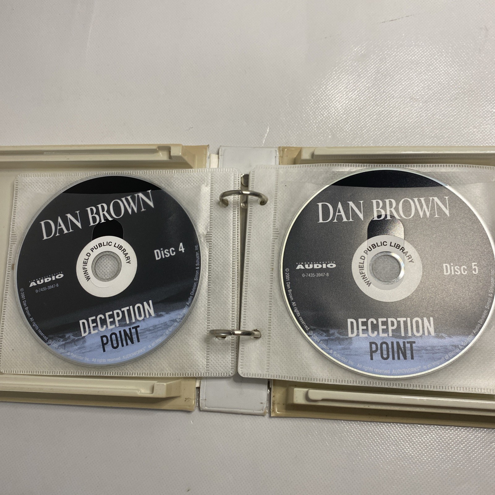 GOOD Deception Point By Dan Brown 15 Disc Audiobook Unabridged
