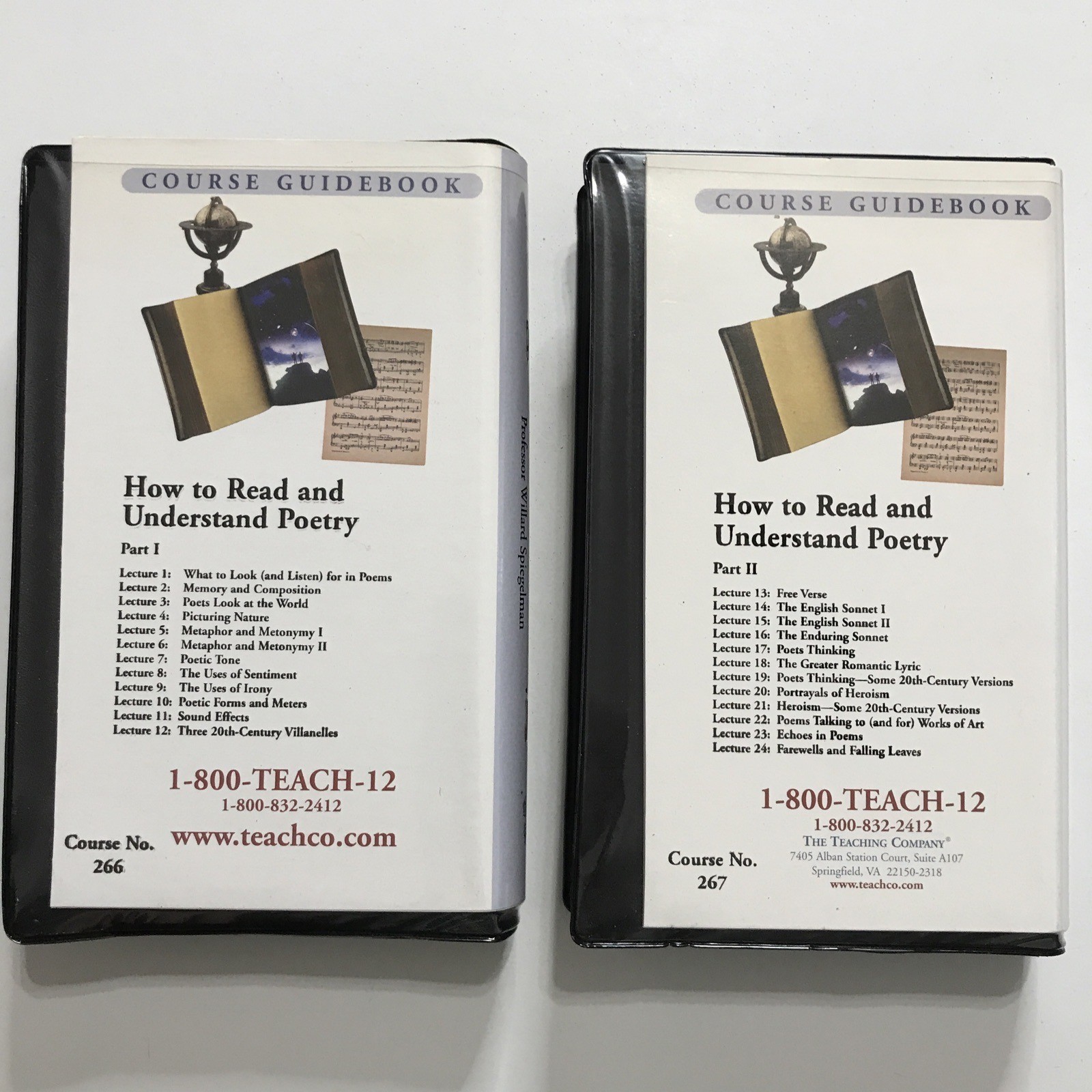 How to Read and Understand Poetry Willard Spiegelman Great Courses Cassette Tape