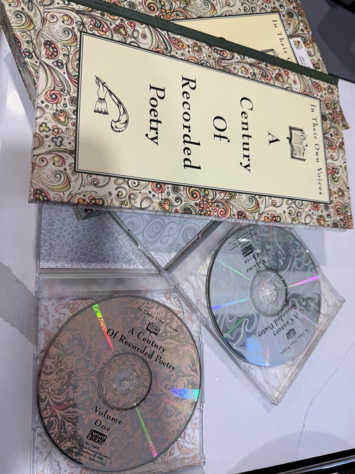 In Their Own Voices A Century Of Recorded Poetry 4 CD Box Set