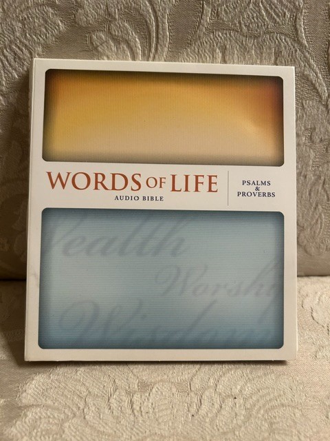 Words Of Life Audio Bible Cd Set Psalms & Proverbs