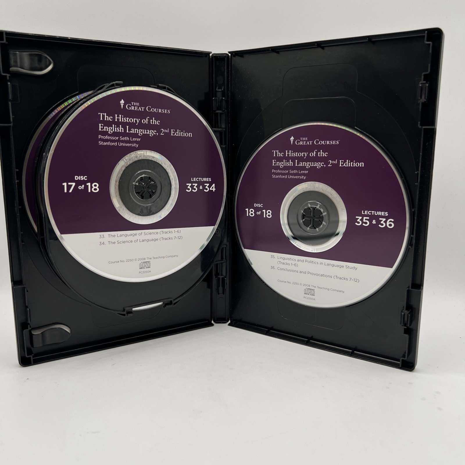 Great Courses: History of the English Language 2nd Ed. 18-CD Set Pre-owned