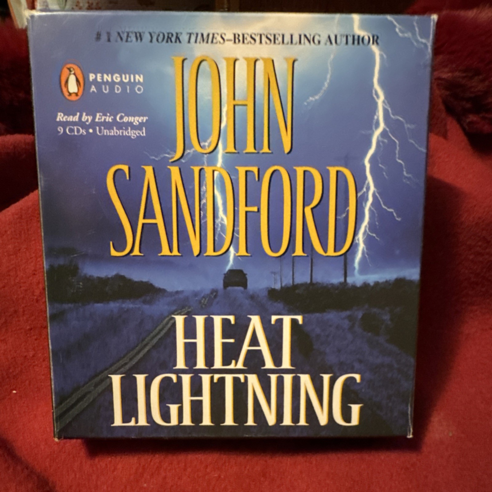 Heat Lightning (Audiobook CD) By John Sandford Read By Eric Conger