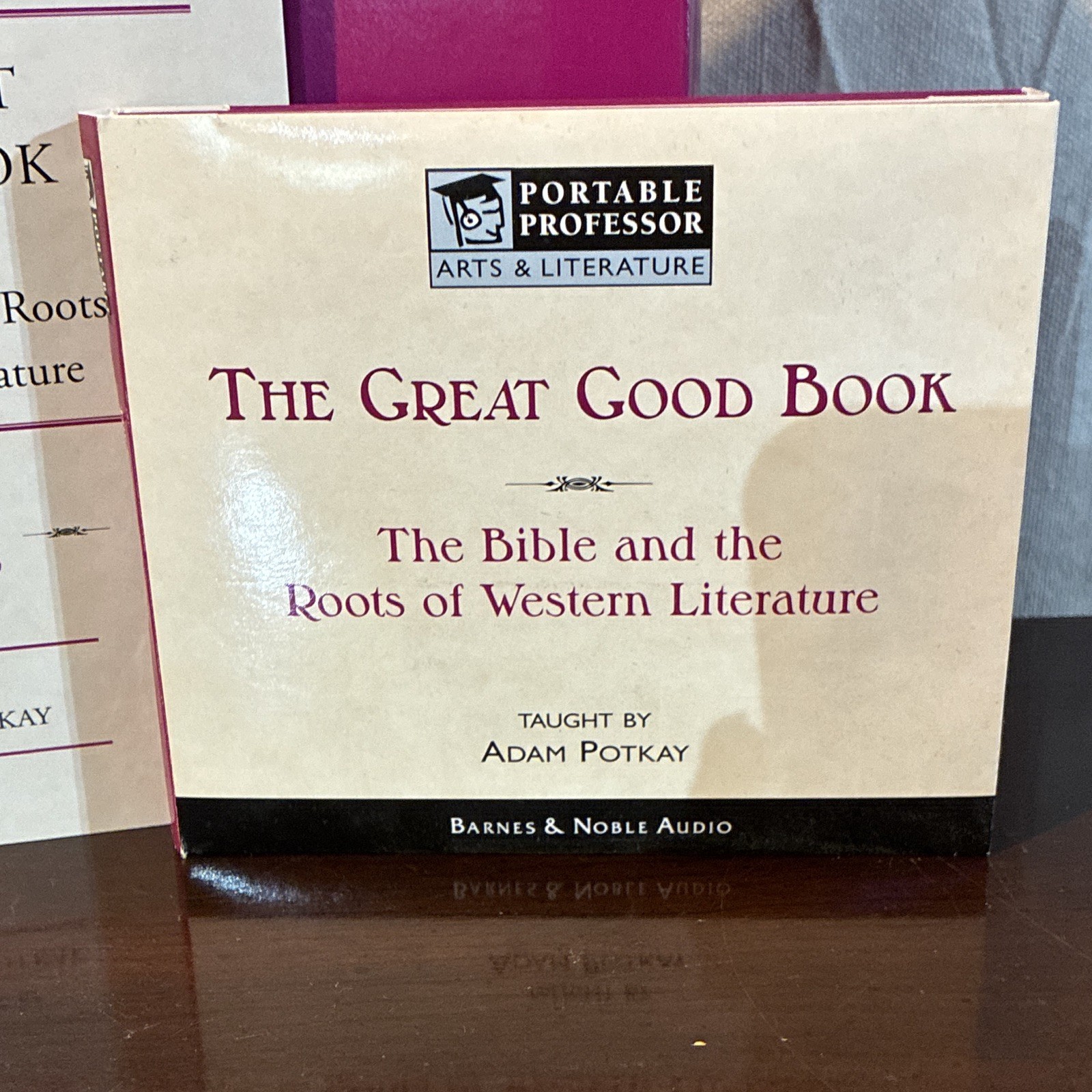 Barnes & Noble Audio Portable Professor Great Good Book Bible & Western Lit (CD)