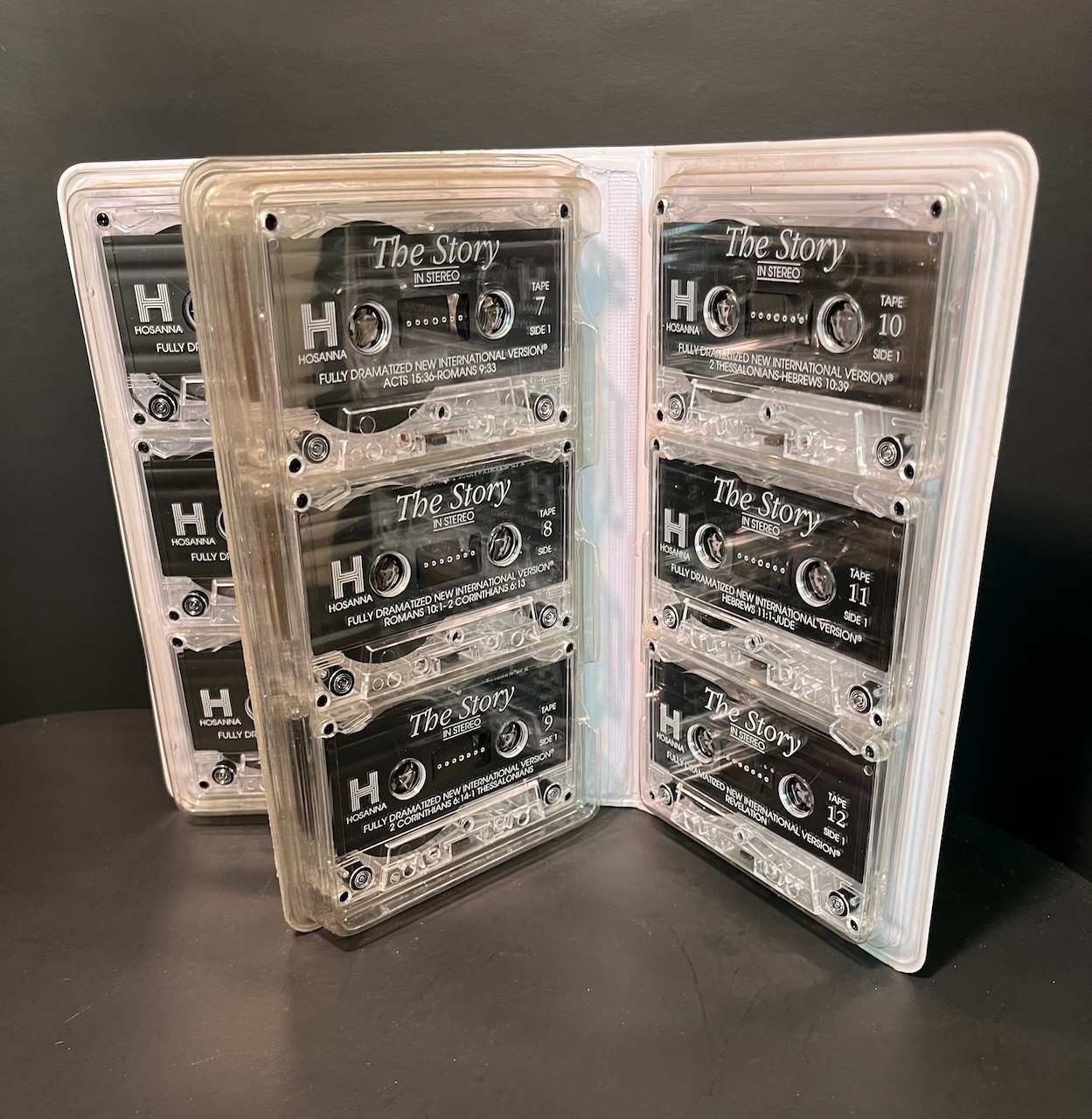 The Story NIV New Testament Dramatized Audio Cassette Hosanna 12 Tape Set