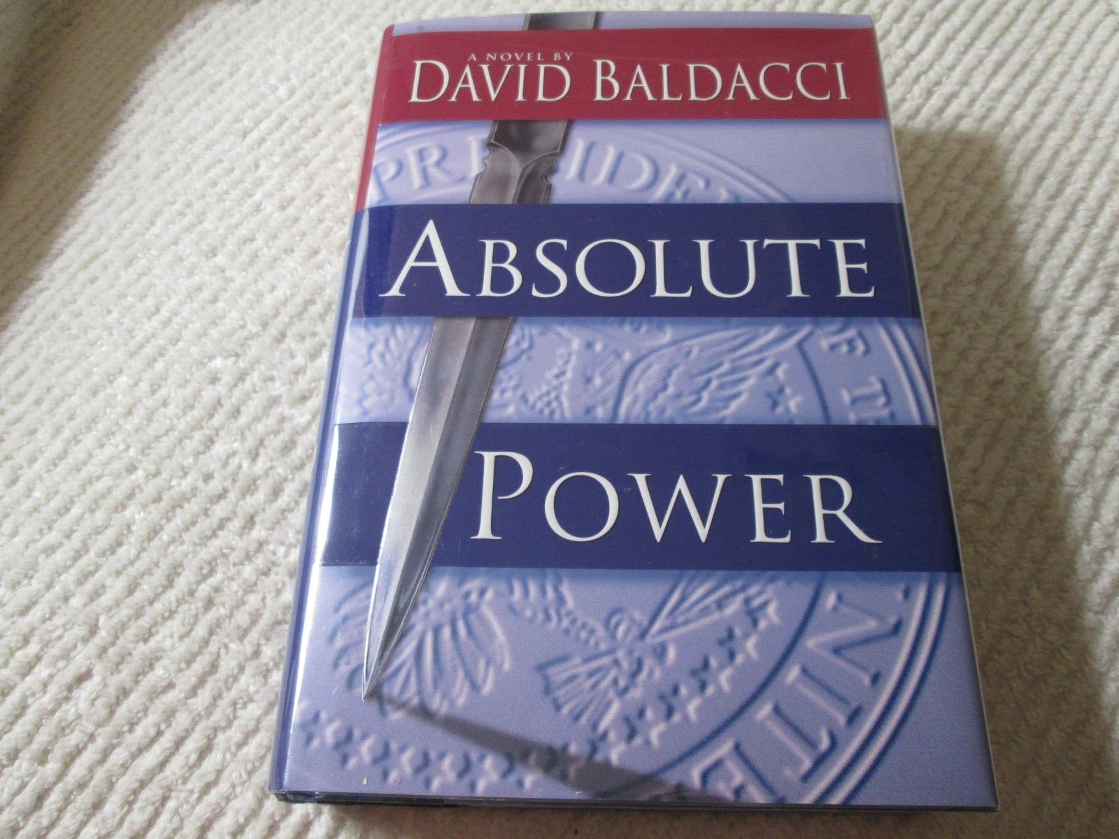 SIGNED David Baldacci ABSOLUTE POWER 1996 HC/DJ 1st Edition 1st Print Hardcover