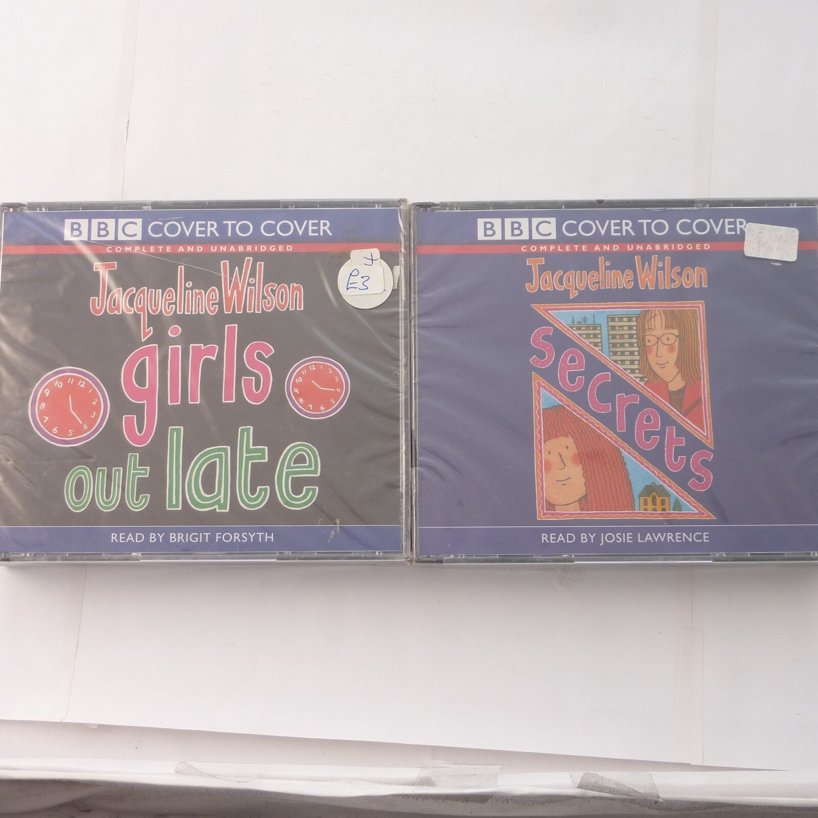 Secrets + Girls Out Late Jacqueline Wilson Audiobook Bundle CD BBC Teen Girl NEW