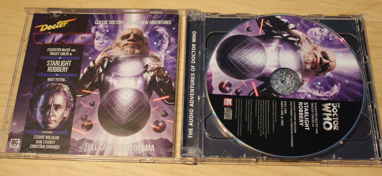 Big Finish Doctor Who Main Range — #176-Starlight Robbery — Audio CD