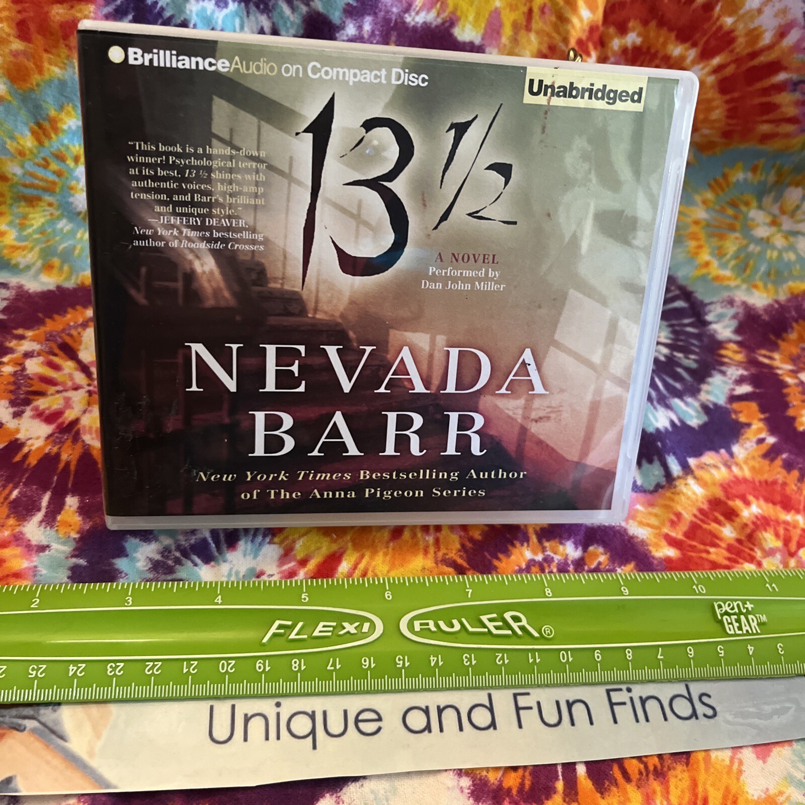 Unabridged CD Audiobook: 13 1/2 by Nevada Barr — 8 Compact Discs — 9 Hours