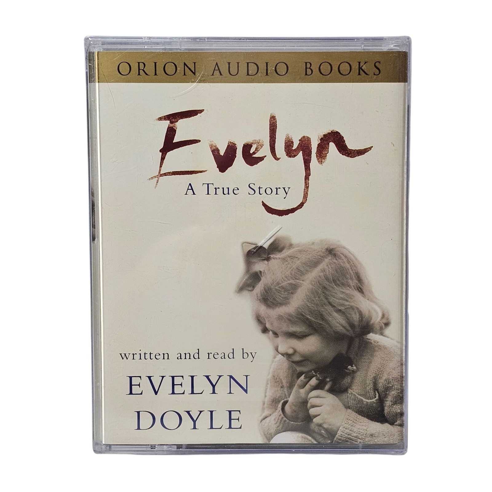 Orion Audio Book Evelyn A True Story 2 Cassette Tape Written & Read Evelyn Doyle