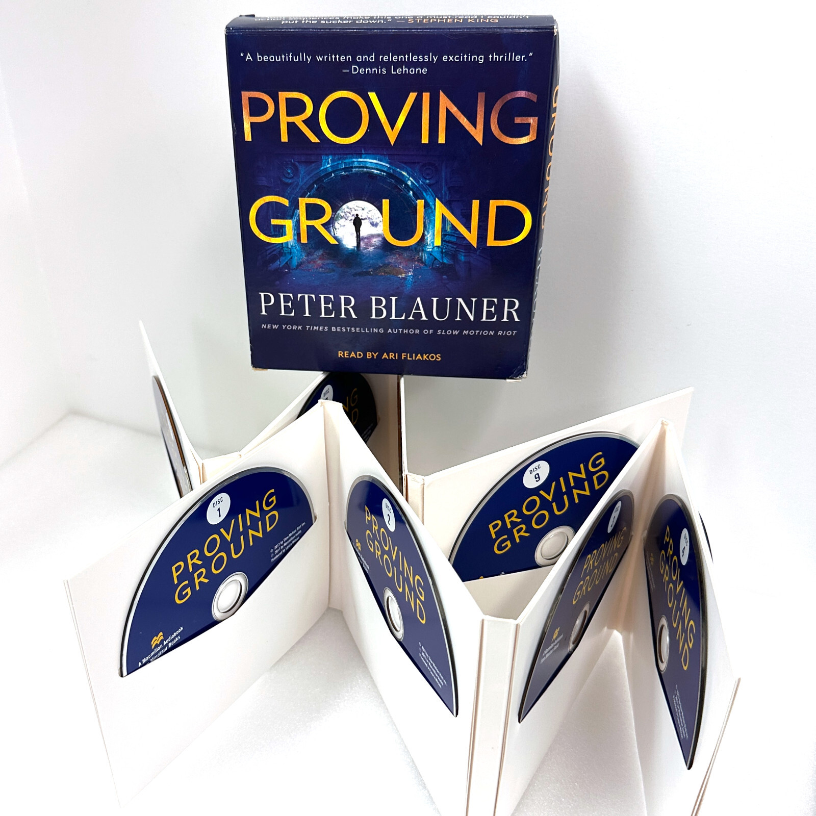 PROVING GROUND by Peter Blauner — Unabridged 2017 NYC Crime Story on 10 CDs