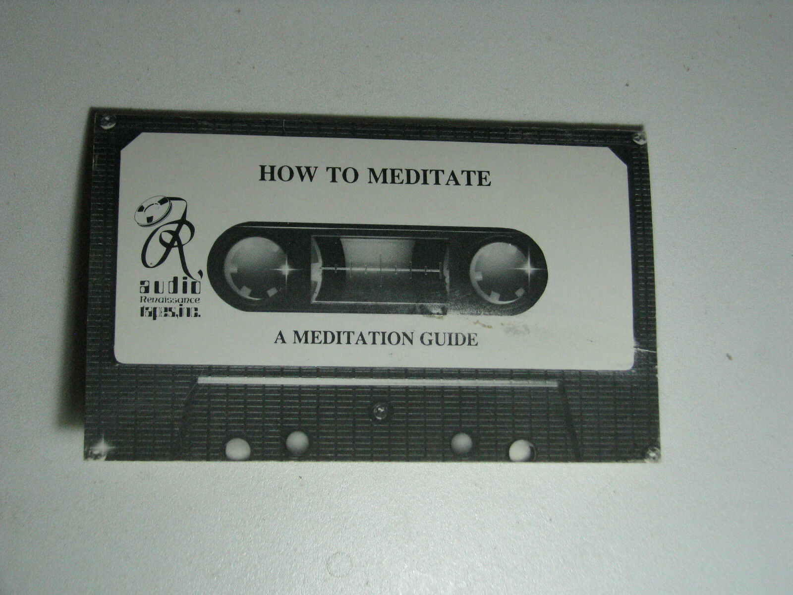 HOW TO MEDITATE by Lawrence LeShan 1987 Audiobook Tape Cassette 4 Techniques