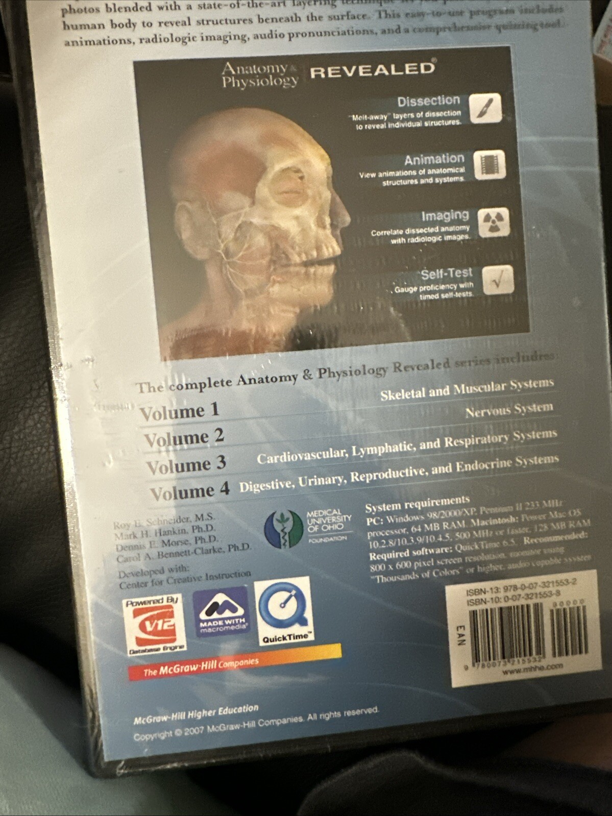 Anatomy and Physiology Revealed CDs 1-4 complete Series by Medical College of…