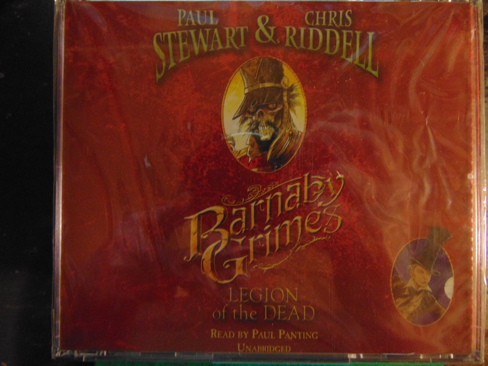 PAUL STEWART & CHRIS RIDDELL BARNABY GRIMES LEGION OF THE DEAD AUDIOBOOK