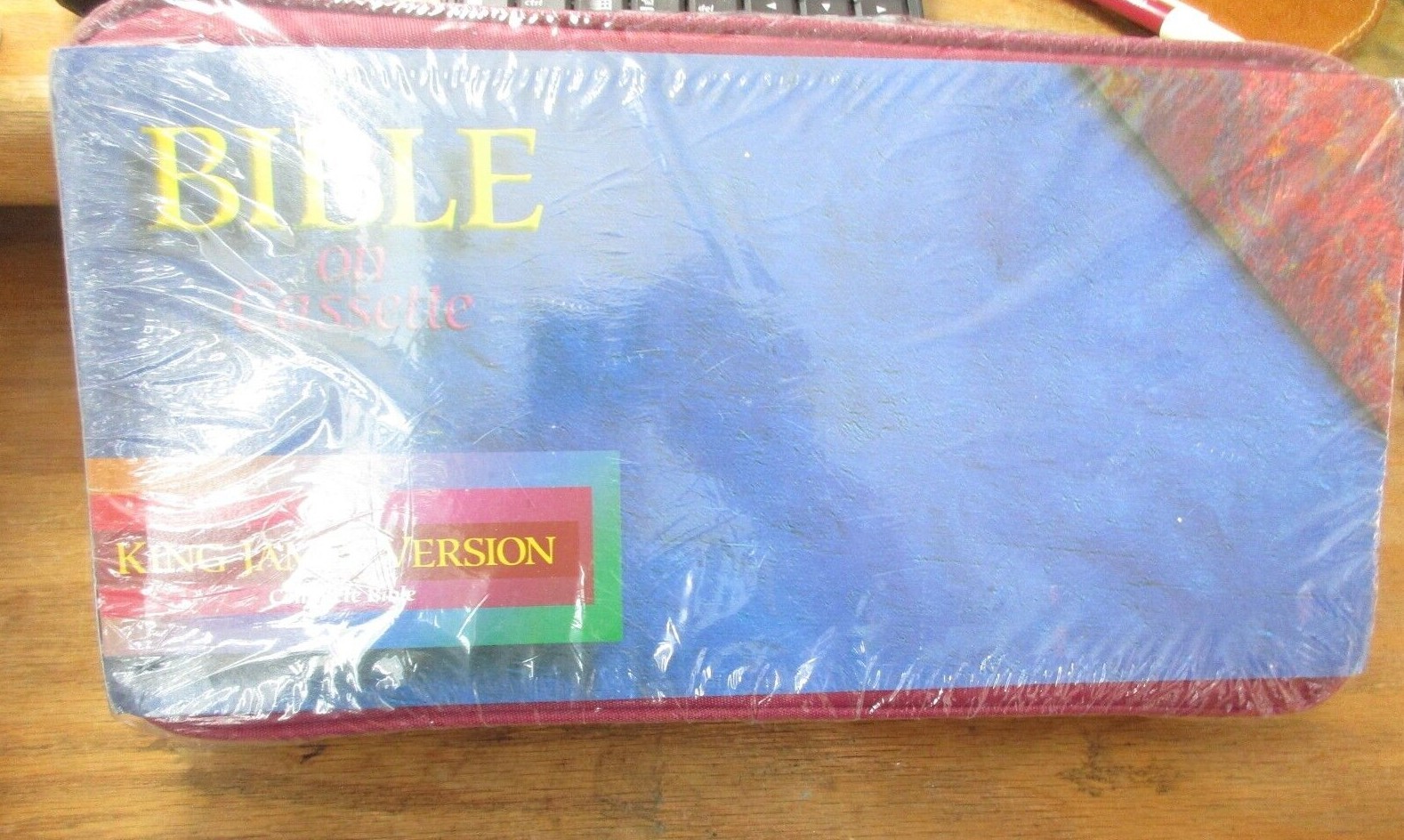 NIP Holy Bible On Cassette King James Version 44 Tapes in Zip Case SEALED