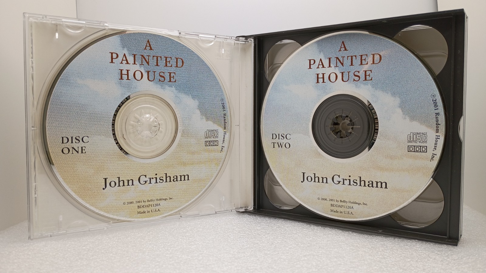 JOHN GRISHAM A Painted House (2001 Audiobook CDs) 5 CD Set ABRIDGED
