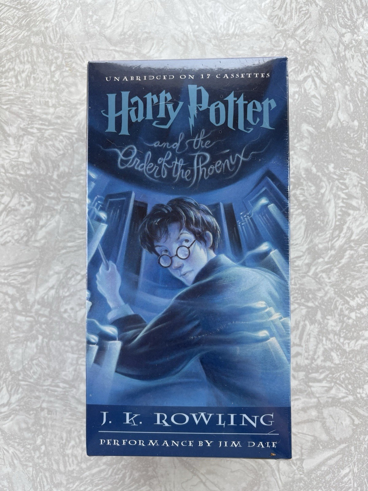 Harry Potter Order of the Phoenix Book On Tape — NIB Factory Sealed