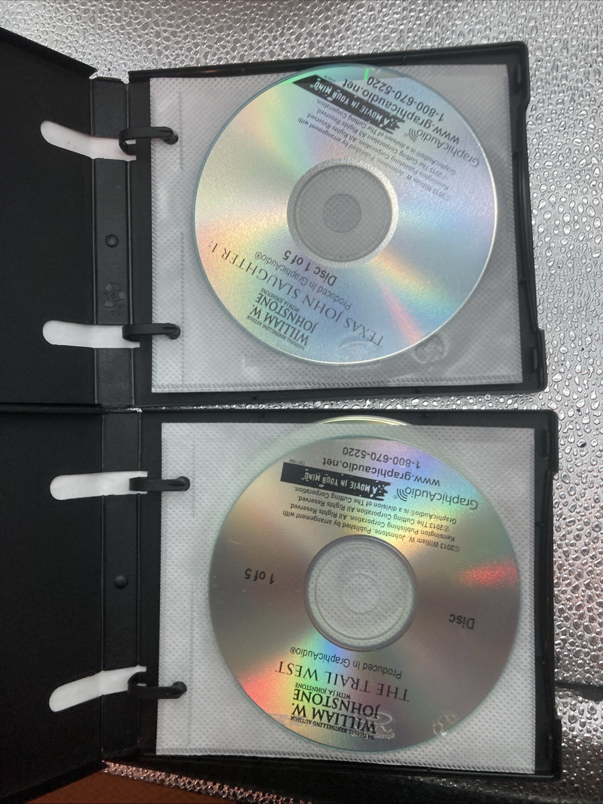 -FOUR — Graphic Audio Books — William Johnstone Flintlock Slaughter Jensen etc