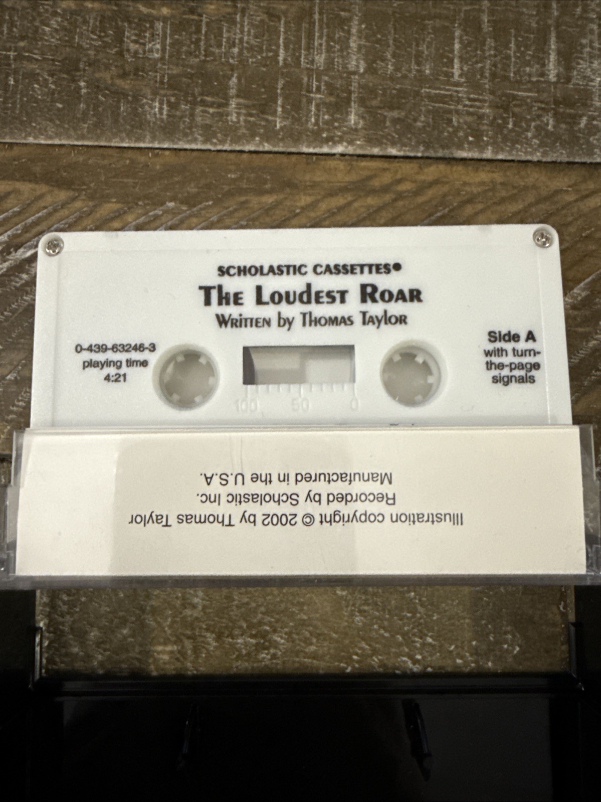 Scholastic The Loudest Roar Book On Cassette