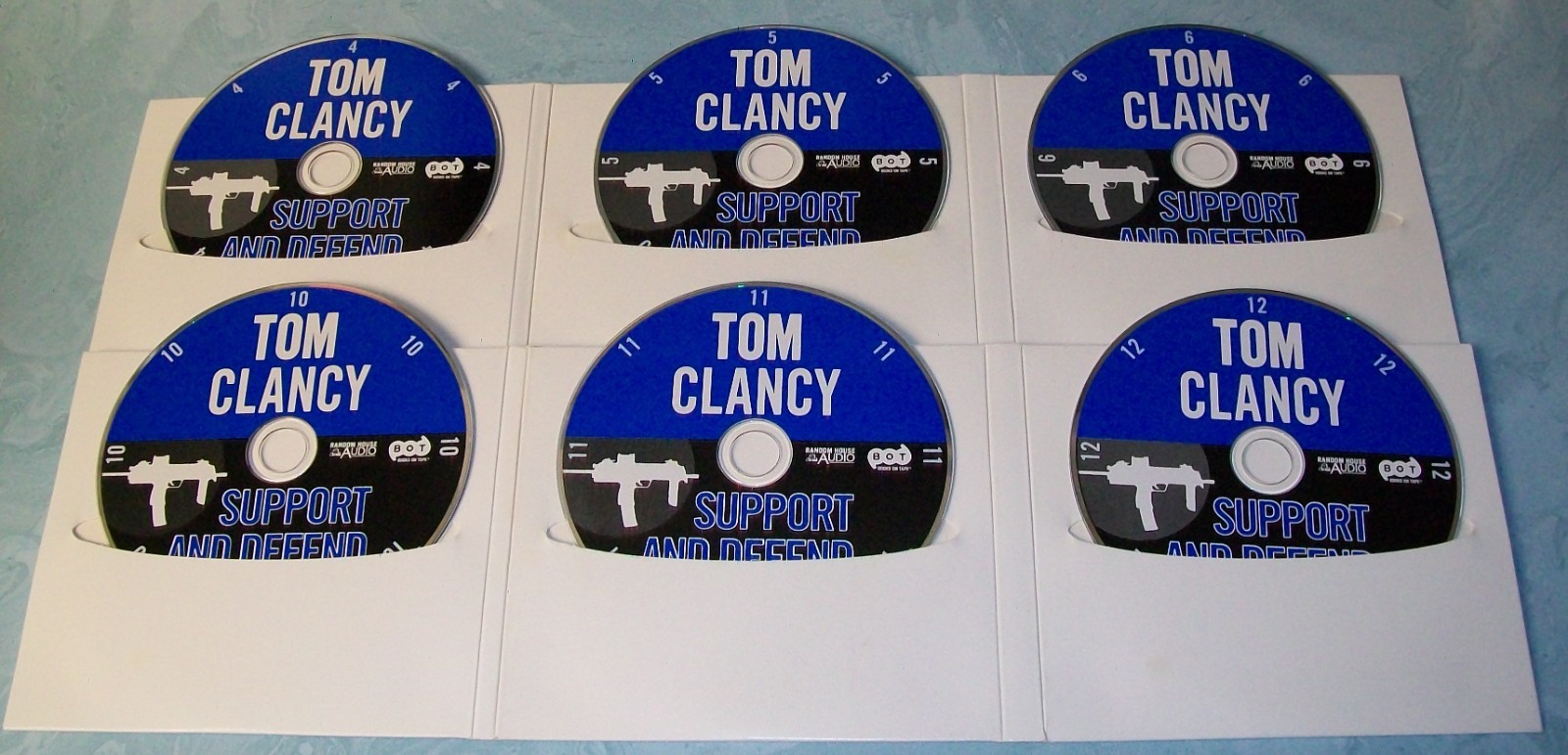 A Campus Novel Ser.: Tom Clancy Support and Defend by Mark Greaney (12-CDs 2014)