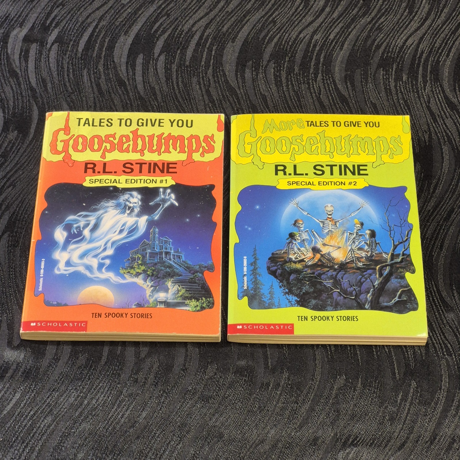 Tales to Give You Goosebumps Special Edition #1 and #2 R.L. Stine Books 1990s
