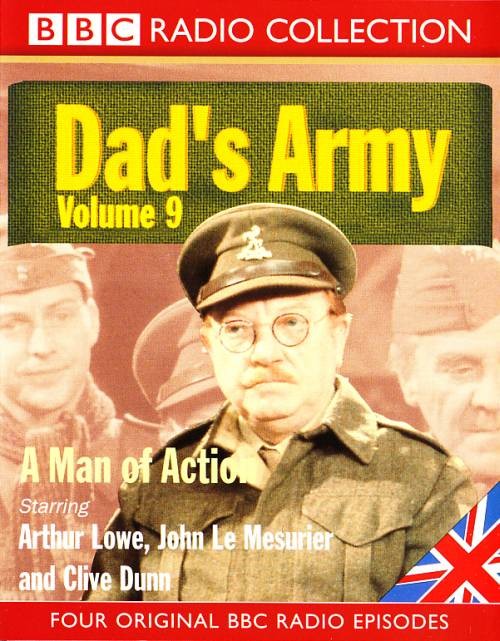 DAD’S ARMY #9 Double Audio Cassette BBC Radio — Arthur Lowe, Clive Dunn