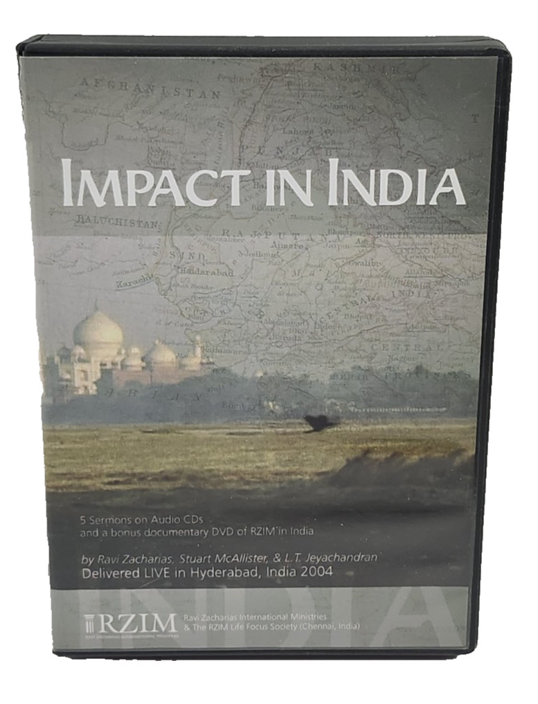 Impact In India RZIM Life Focus 2004 Hyderabad Conference 5-CD + 1 DVD English