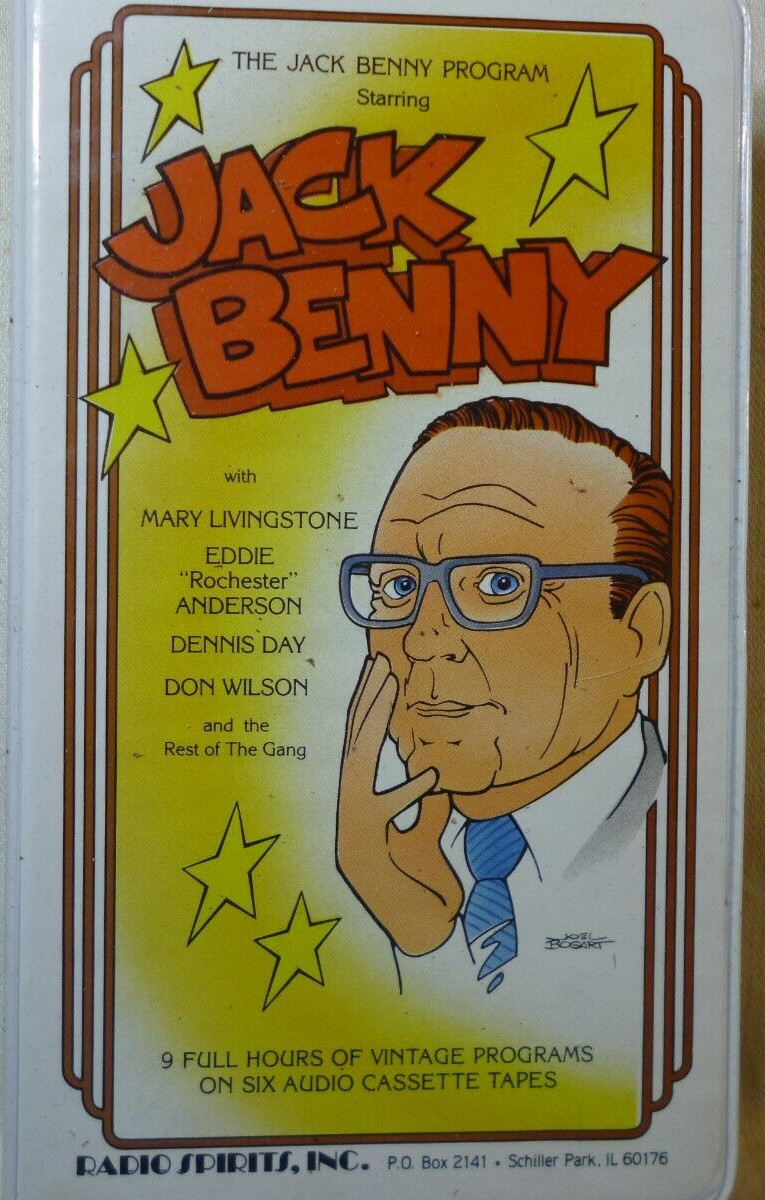 1994 RADIO SPIRITS INC THE JACK BENNY PROGRAM ON 6 CASSETTES 9 HOURS 18490