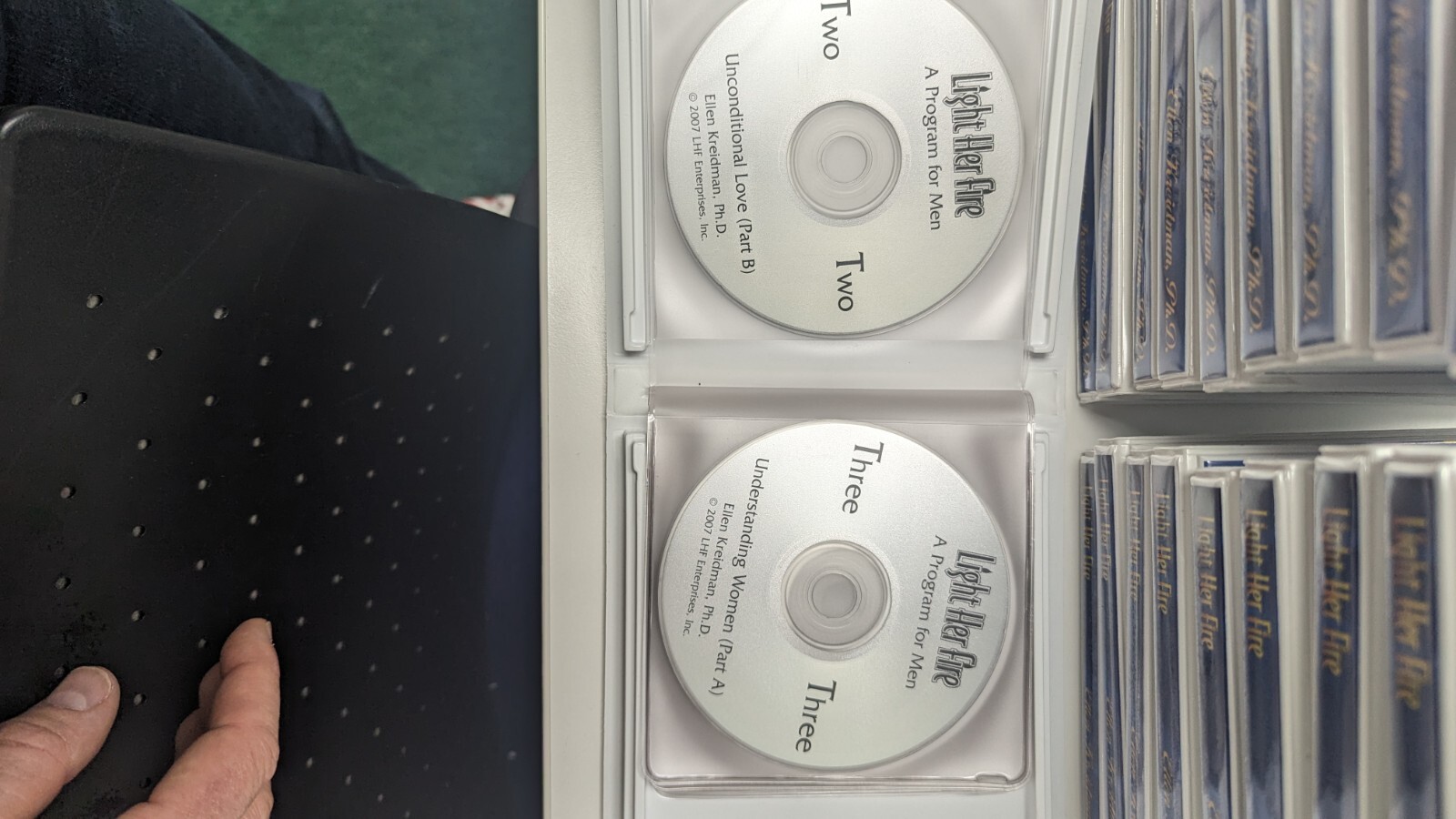 Light Her Fire Relationship Course CDs By Dr Ellen Kreidman (Lot Of 20 New)
