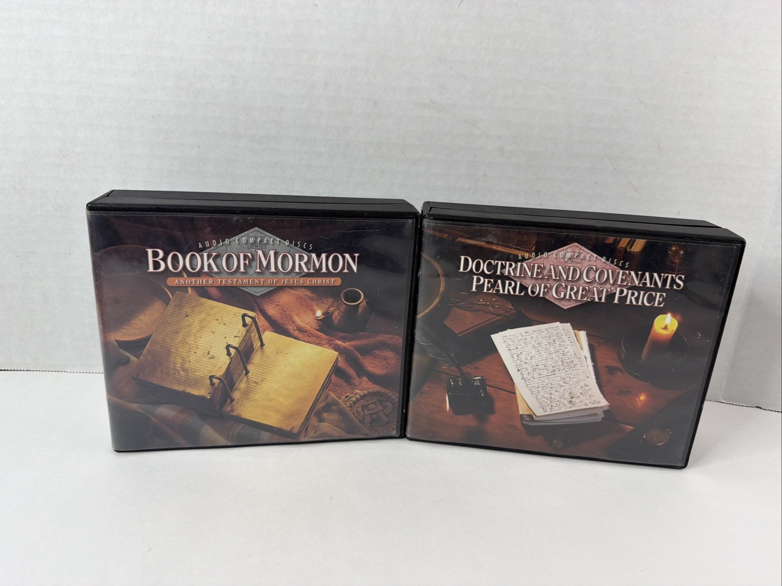 Audio CD’s Book of Mormon & Doctrine & Covenants Pearl Of Great Price Lot Of 2