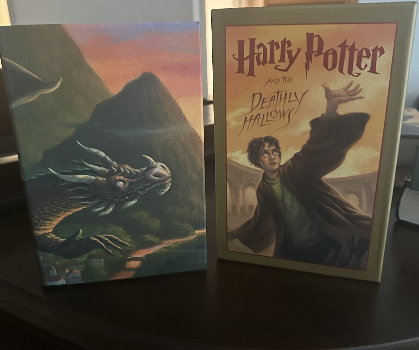 HARRY POTTER AND THE DEATHLY HALLOWS 1stDelux Edition, With Slipcase Auto Signed