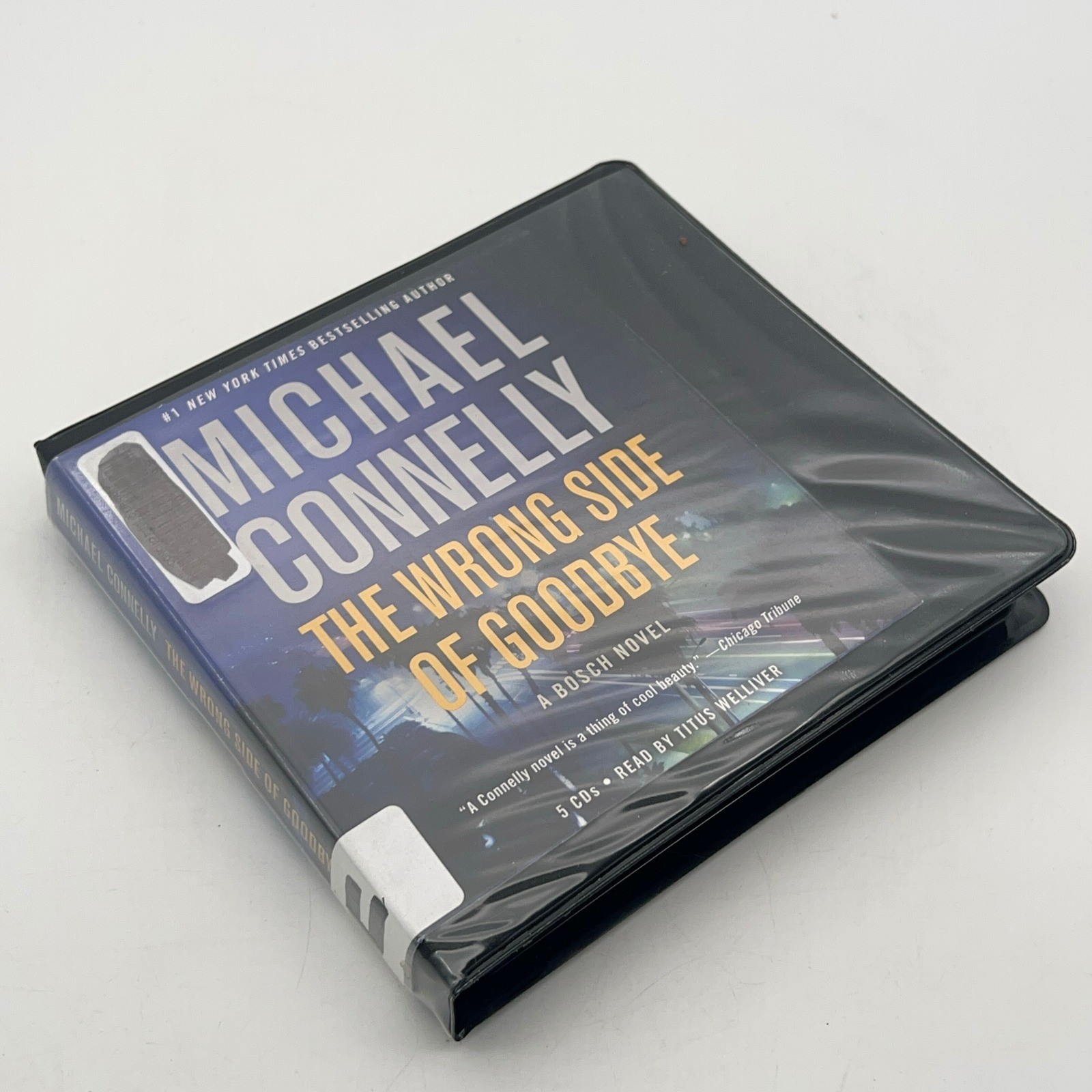 Michael Connelly The Wrong Side of Goodbye Harry Bosch Novel Audiobook 5 CD Set